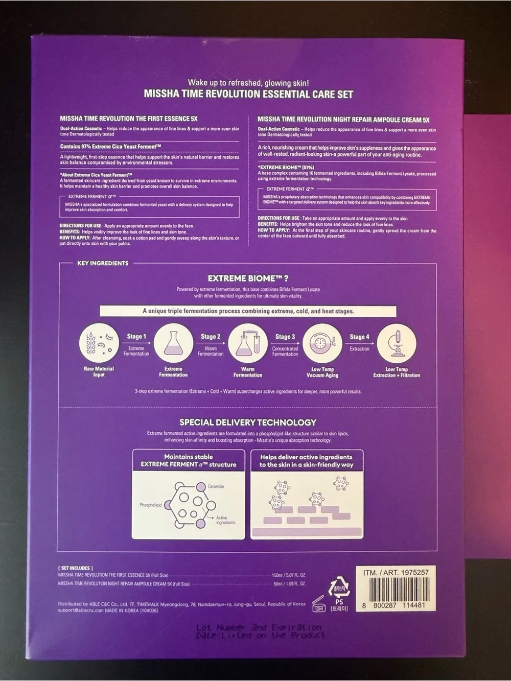 MISSHA Time Revolution Skincare Set